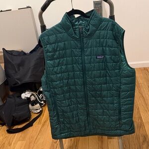 Patagonia Green Quilted Vest